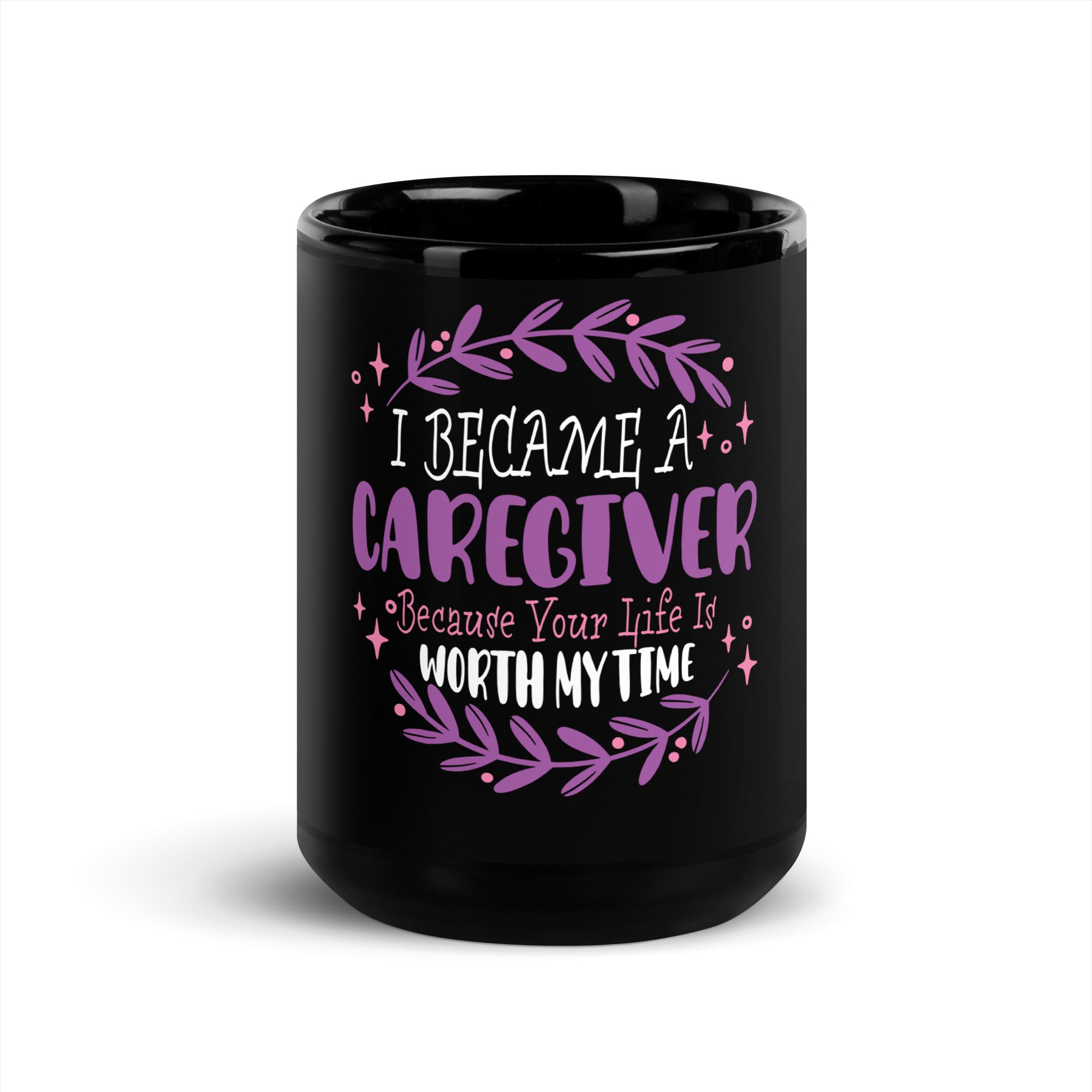 i-became-a-caregiver-because-funny-nurse-caregiver-black-glossy-mug