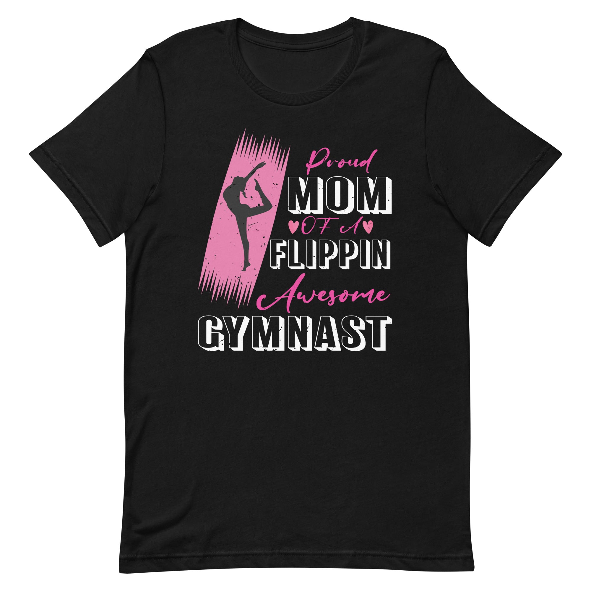 proud-mom-of-a-flippin-awesome-gymnast-gymnastics-mom-unisex-t-shirt