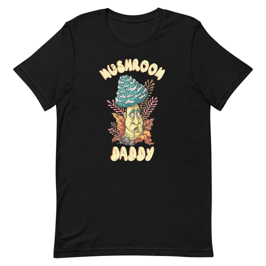 Retro Mushroom Daddy Unisex t-shirt